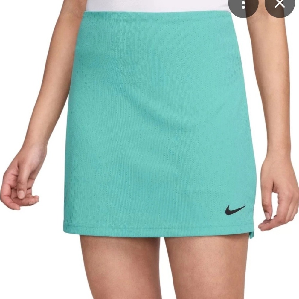 Nike Womens Dri-FIt Golf Skort Teal Green Skort XS NEW Pickleball Tennis